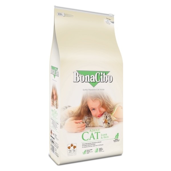 BonaCibo Kuzu Etli ve Pirinçli Yetişkin Kedi Maması 2 kg Evcil Hayvan Ürünleri Fiyatı