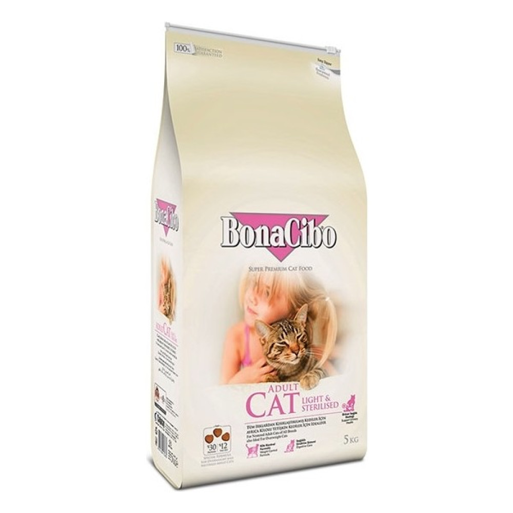 BonaCibo Light Sterılısed 2 kg Mama Evcil Hayvan Ürünleri Fiyatı