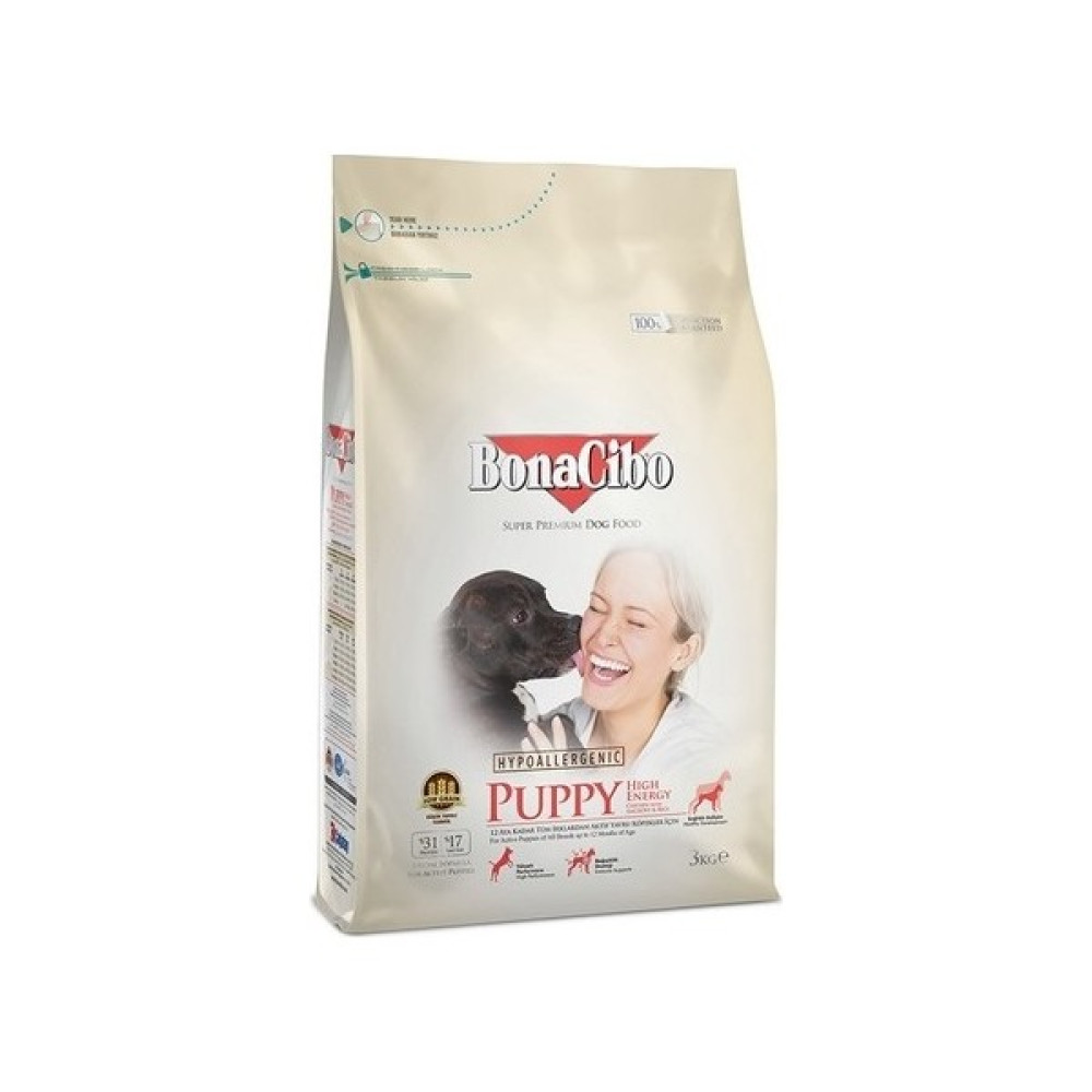 Bonacibo Puppy He Yüksek Enerjili Yavru Köpek Maması 3 kg Evcil Hayvan Ürünleri Fiyatı