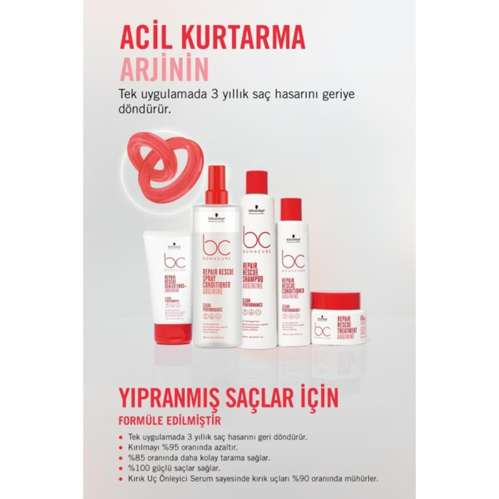 Bonacure Bc Clean Acil Kurtarma Kırık Uç Önleyici Serum 100ML Saç Şekillendirici Sprey Fiyatı