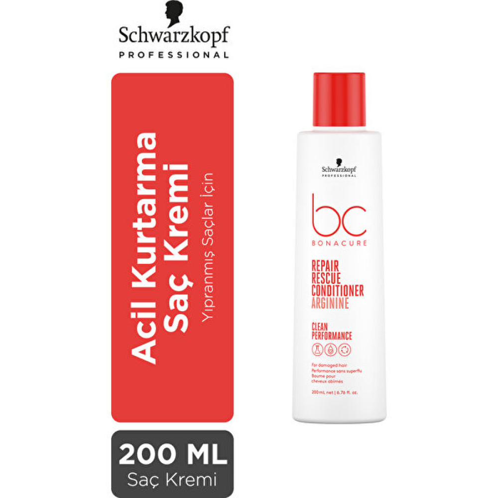 Bonacure Bc Clean Acil Kurtarma Saç Kremi 200ML - 1 Şampuan ve Saç Kremi Fiyatı