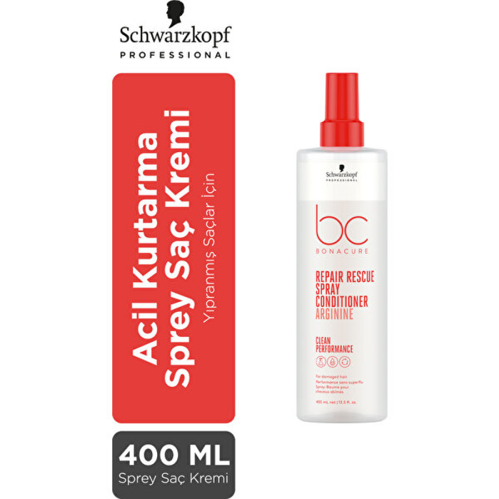 Bonacure Bc Clean Acil Kurtarma Sprey Saç Kremi 400ML - 1 Şampuan ve Saç Kremi Fiyatı