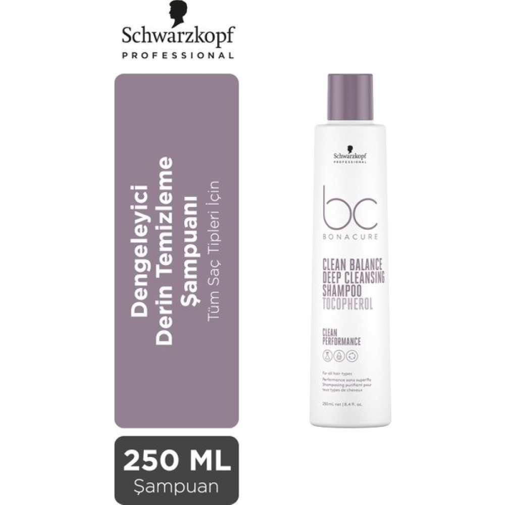 Bonacure Bc Clean Dengeleyici Derin Temizleme Şampuanı 250ML - 1 Şampuan ve Saç Kremi Fiyatı
