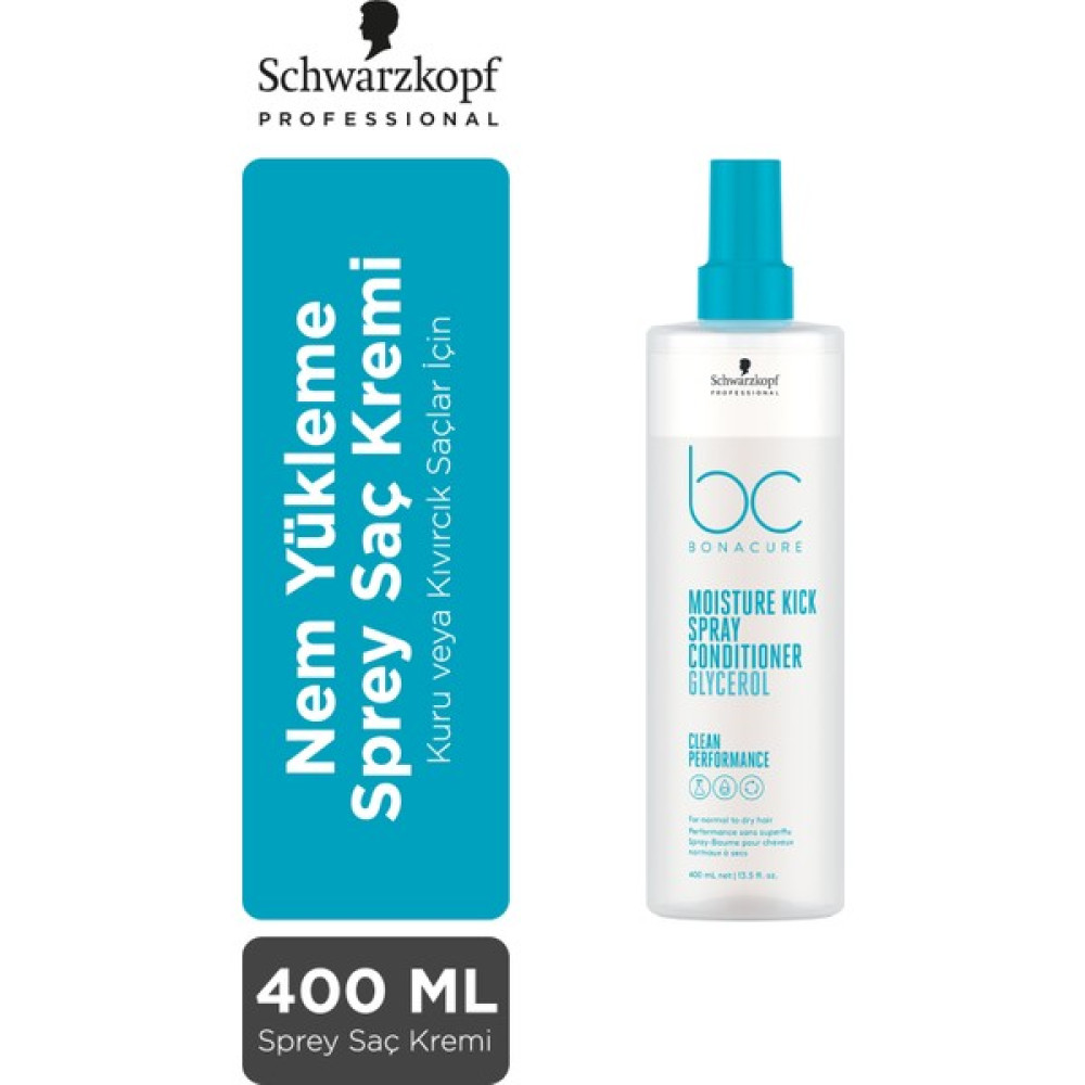 Bonacure Bc Clean Nem Yükleme Sprey Saç Kremi 400ML - 1 Saç Bakım Maskeleri & Serumlar & Spreyler Fiyatı