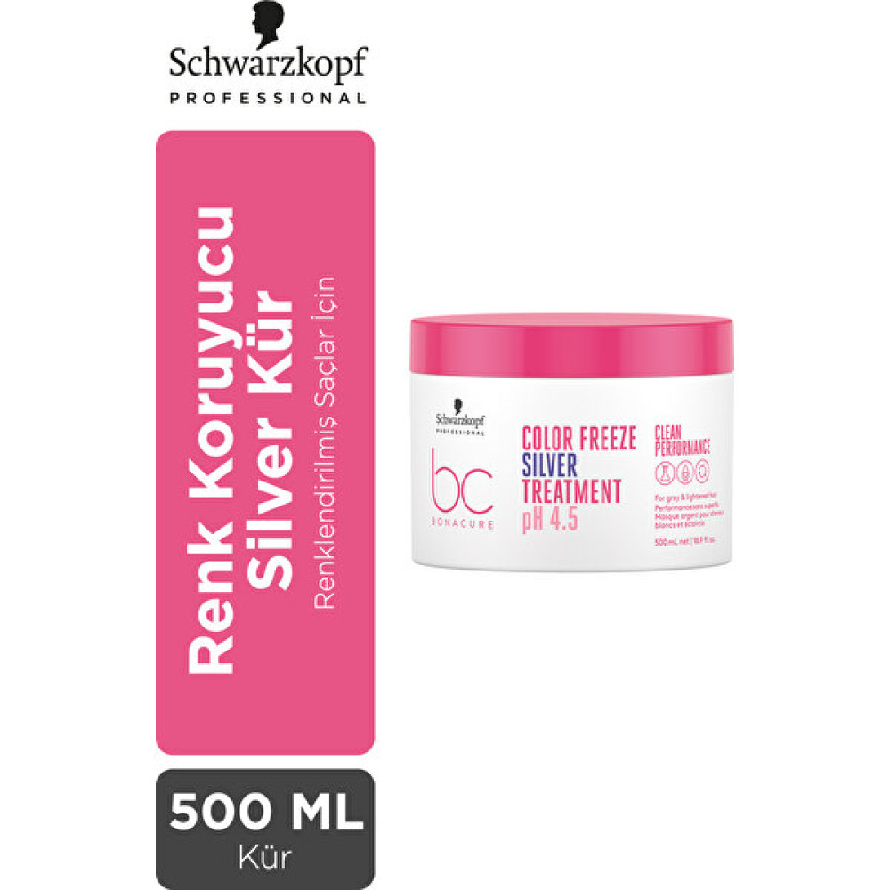 Bonacure Bc Clean Renk Koruyucu Gümüş Kür 500ML - 1 Saç Bakım Maskeleri & Serumlar & Spreyler Fiyatı