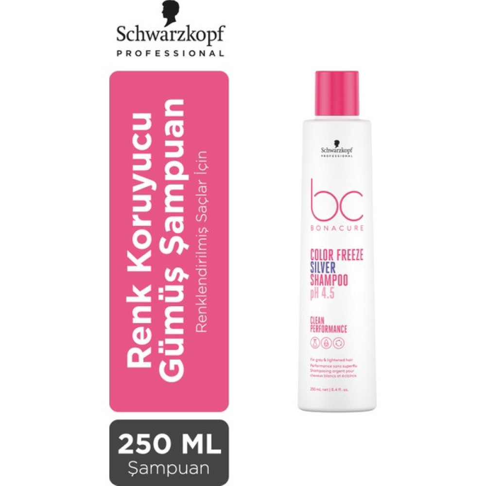 Bonacure Bc Clean Renk Koruyucu Gümüş Şampuan 250ML - 1 Şampuan ve Saç Kremi Fiyatı