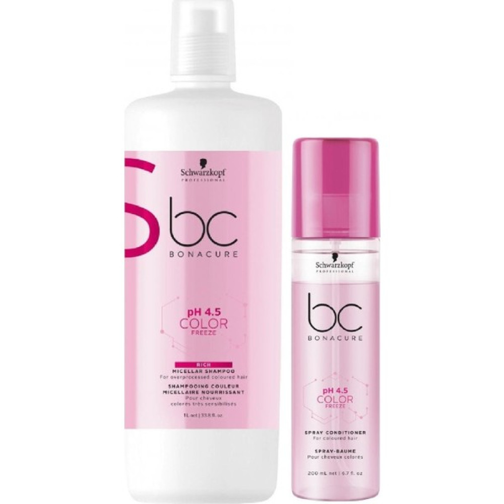 Bonacure Ph 4.5 Color Freeze Renk Koruma Zengin 2`li Set Şampuan ve Saç Kremi Fiyatı