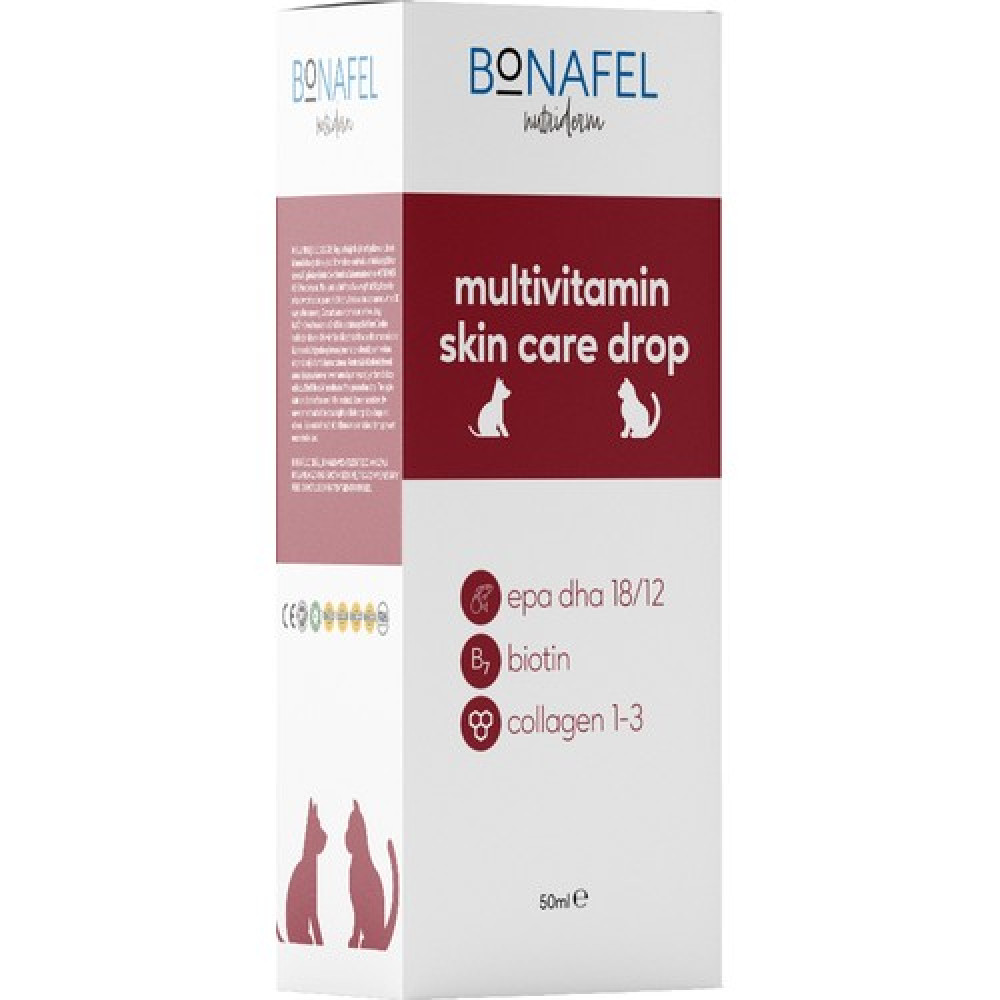 Bonafel Balık Yağı Bazlı Deri ve Tüy Sağlığı Damlası 50 ml