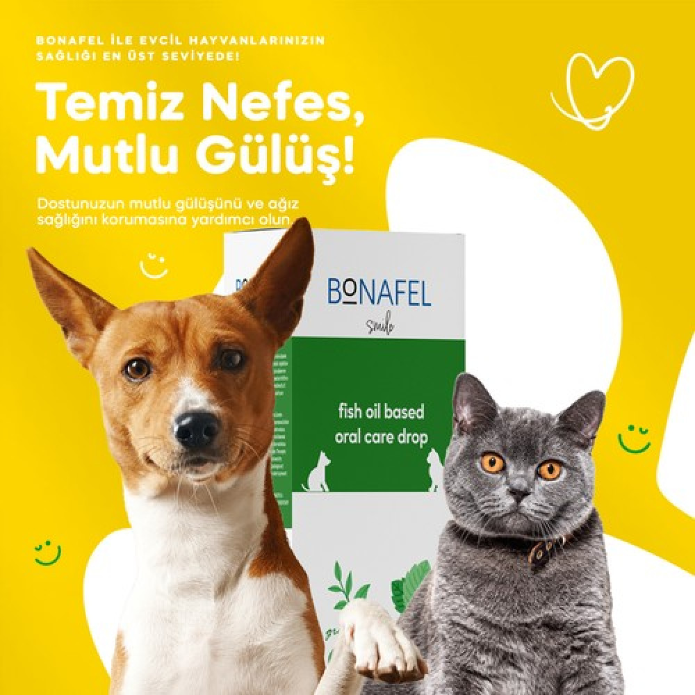 Bonafel Kedi ve Köpekler için Ağız Sağlığı Çiğneme Tableti 100 gr (50