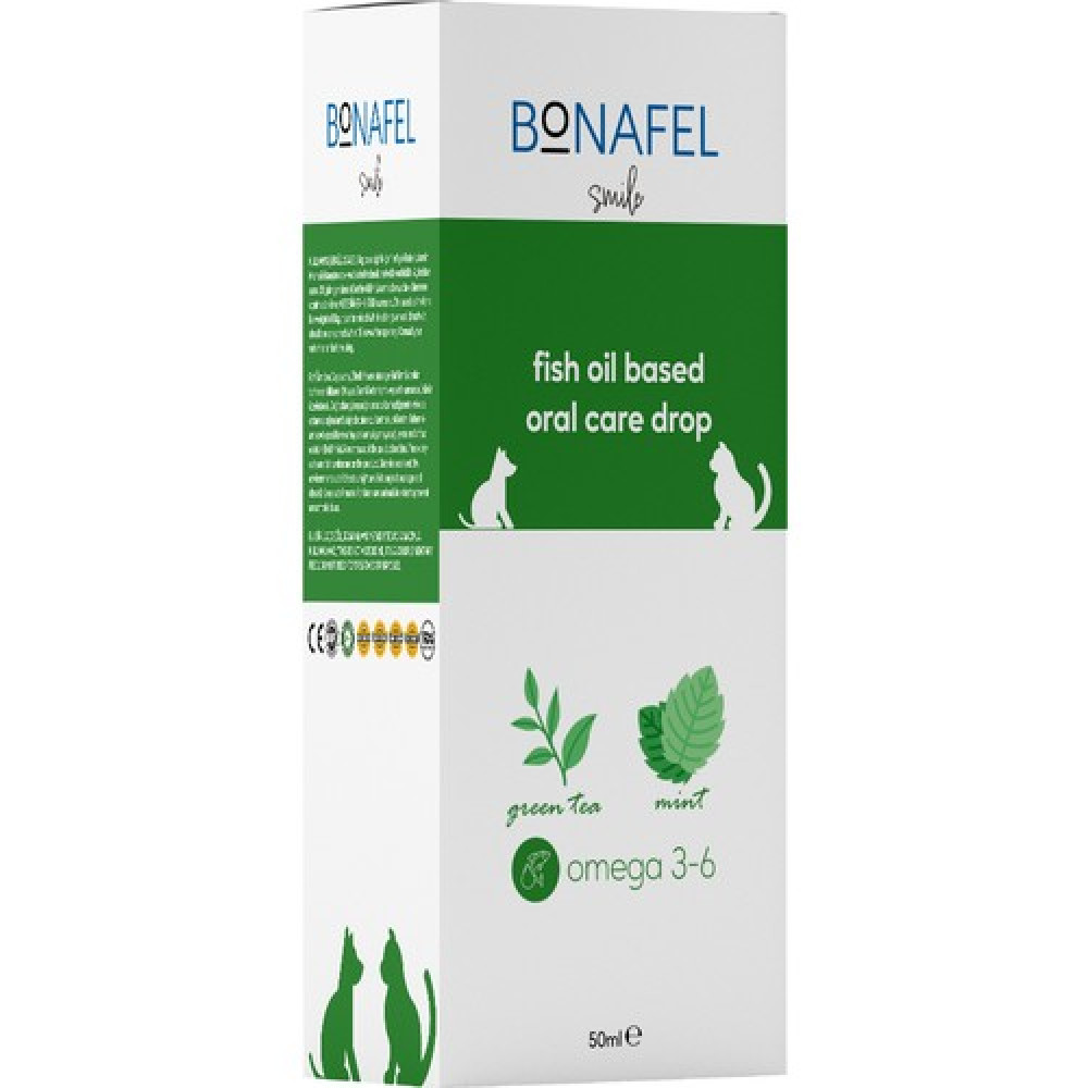 Bonafel Kedi ve Köpekler için Ağız Sağlığı Damlası 50 ml