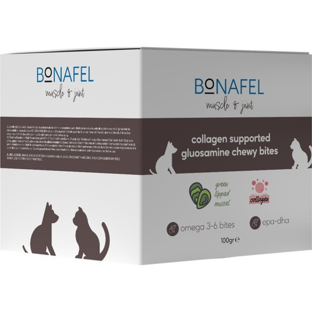 Bonafel Kedi ve Köpekler için Eklem Sağlığı Çiğneme Tableti 100 gr (50