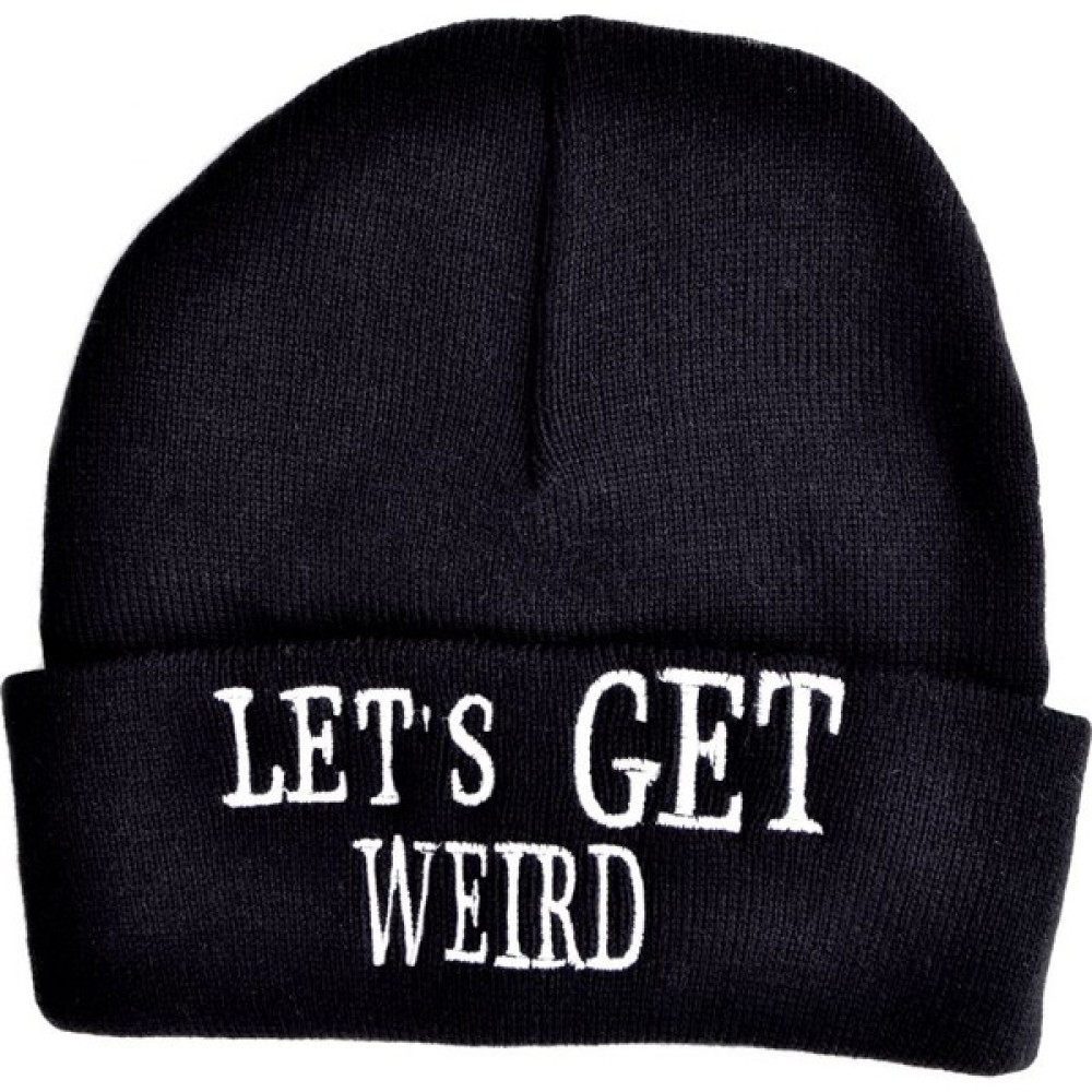 Bonalodi Let'S Get Weird Siyah Bere Kadın Şapkası Fiyatı