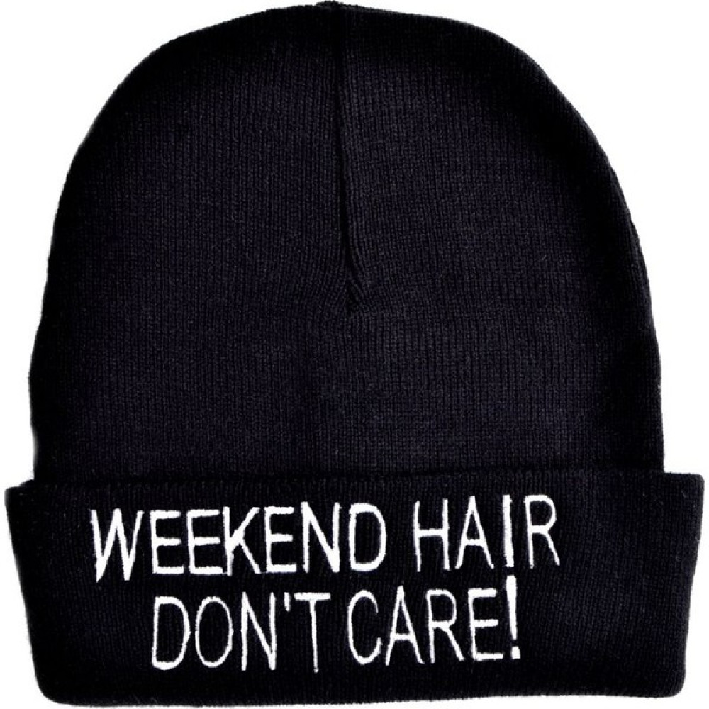 Bonalodi Weekend Hair Don'T Care ! Siyah Bere Kadın Şapkası Fiyatı