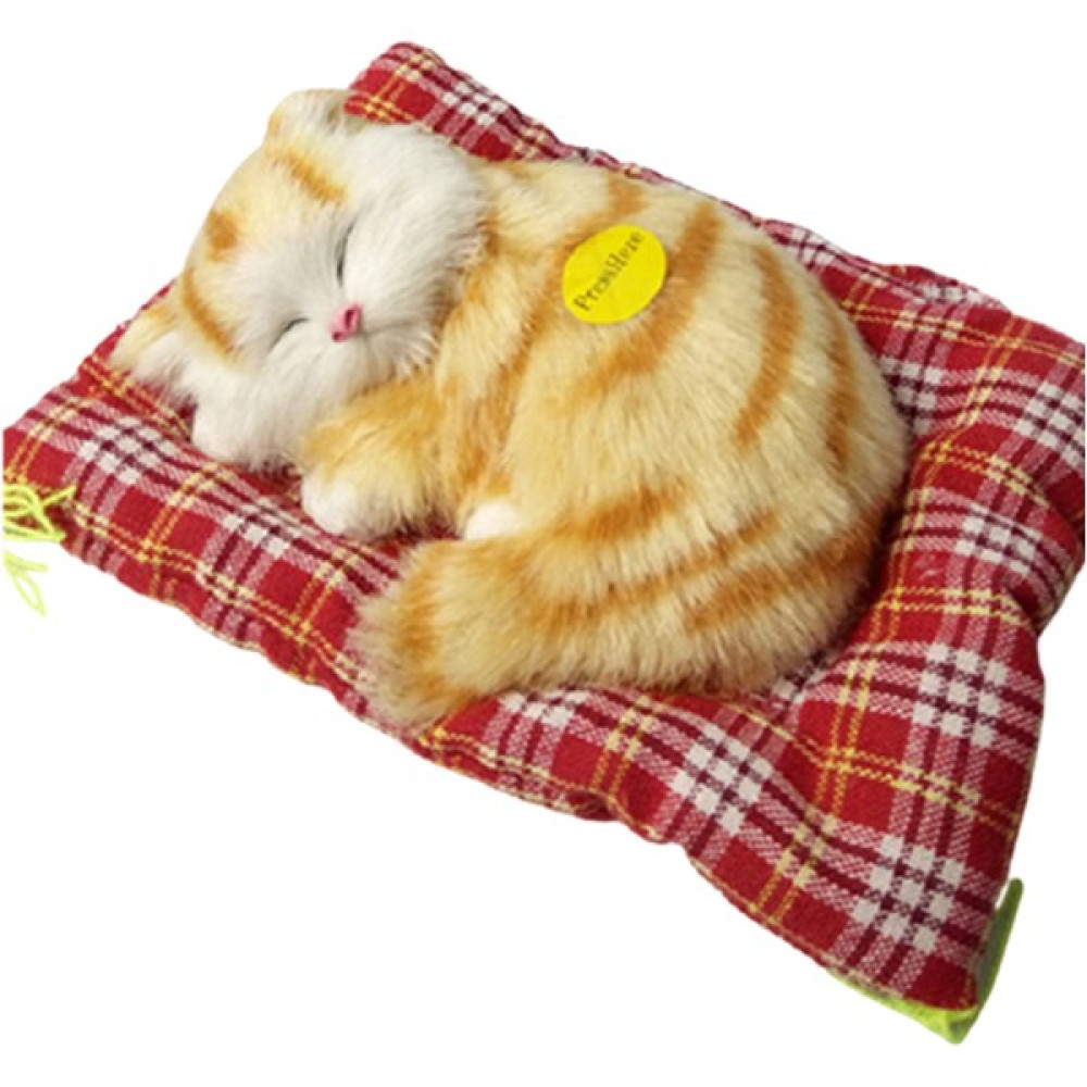 Bonanza Int Bonanza Sevimli Simüle Uyuyan Kedi Oyuncak Hediye (Yurt Dışından) - Sarı Peluş Oyuncaklar Fiyatı