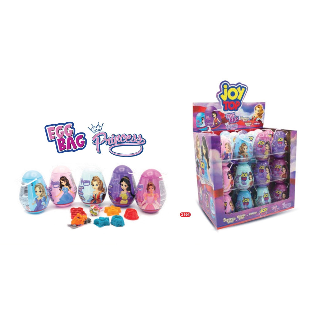 Bonart Joytop Çantalı 11G Oyuncaklı Lollıpop Prenses Yumurta (Standlı) Şekerleme Sakız Fiyatı