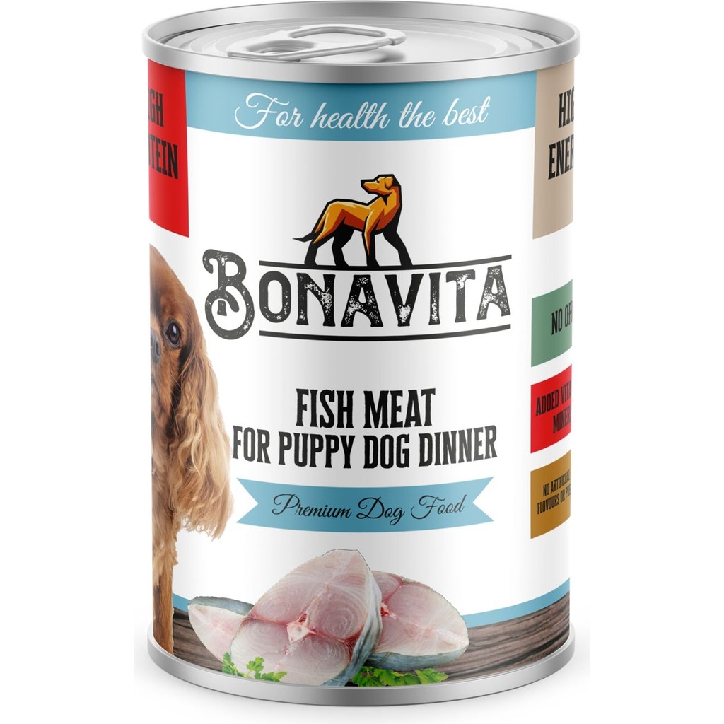 Bonavita Balık Etli Yavru Köpek Maması 400 gr 24 adet Evcil Hayvan Ürünleri Fiyatı