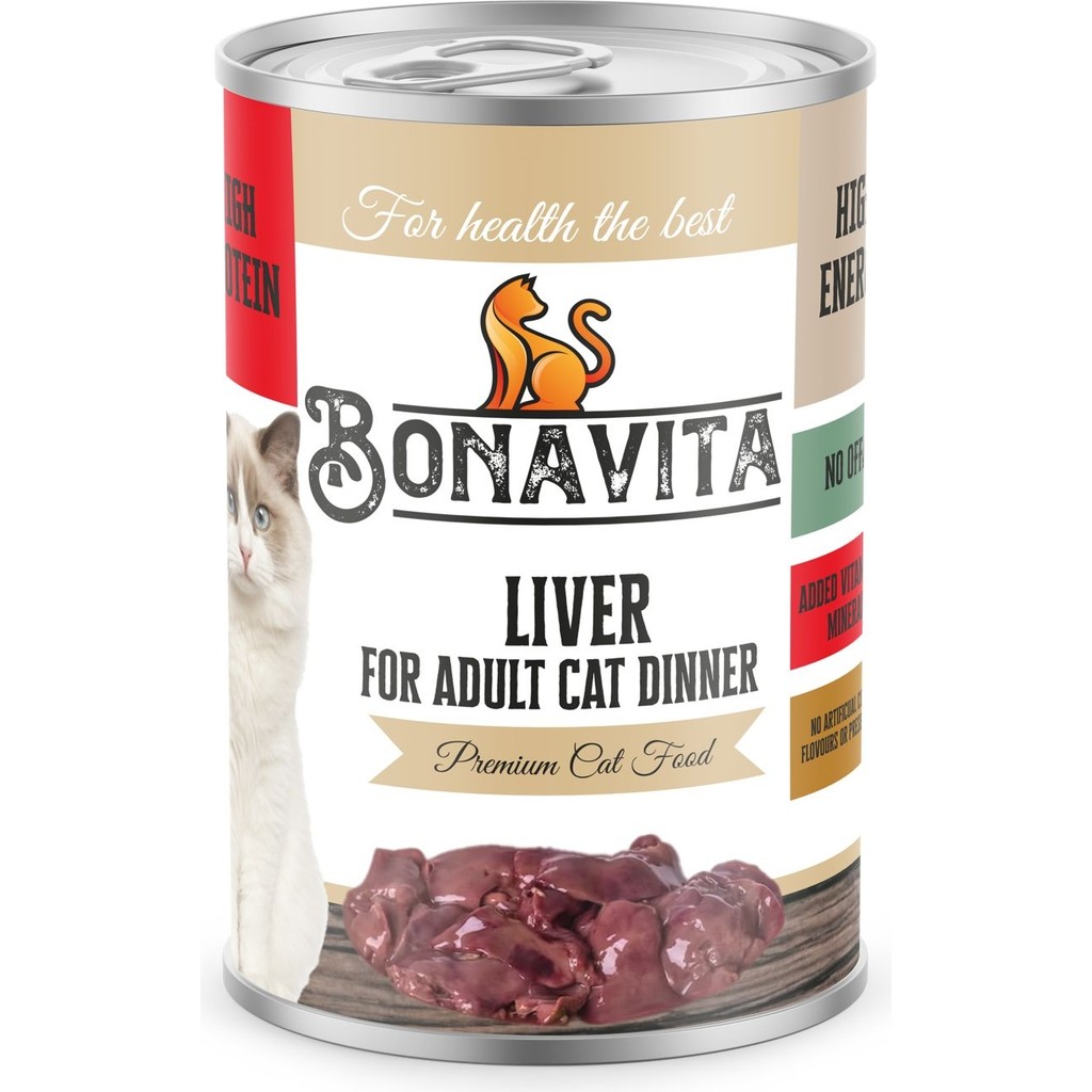 Bonavita Ciğerli Yetişkin Kedi Maması 12 Adet Evcil Hayvan Ürünleri Fiyatı