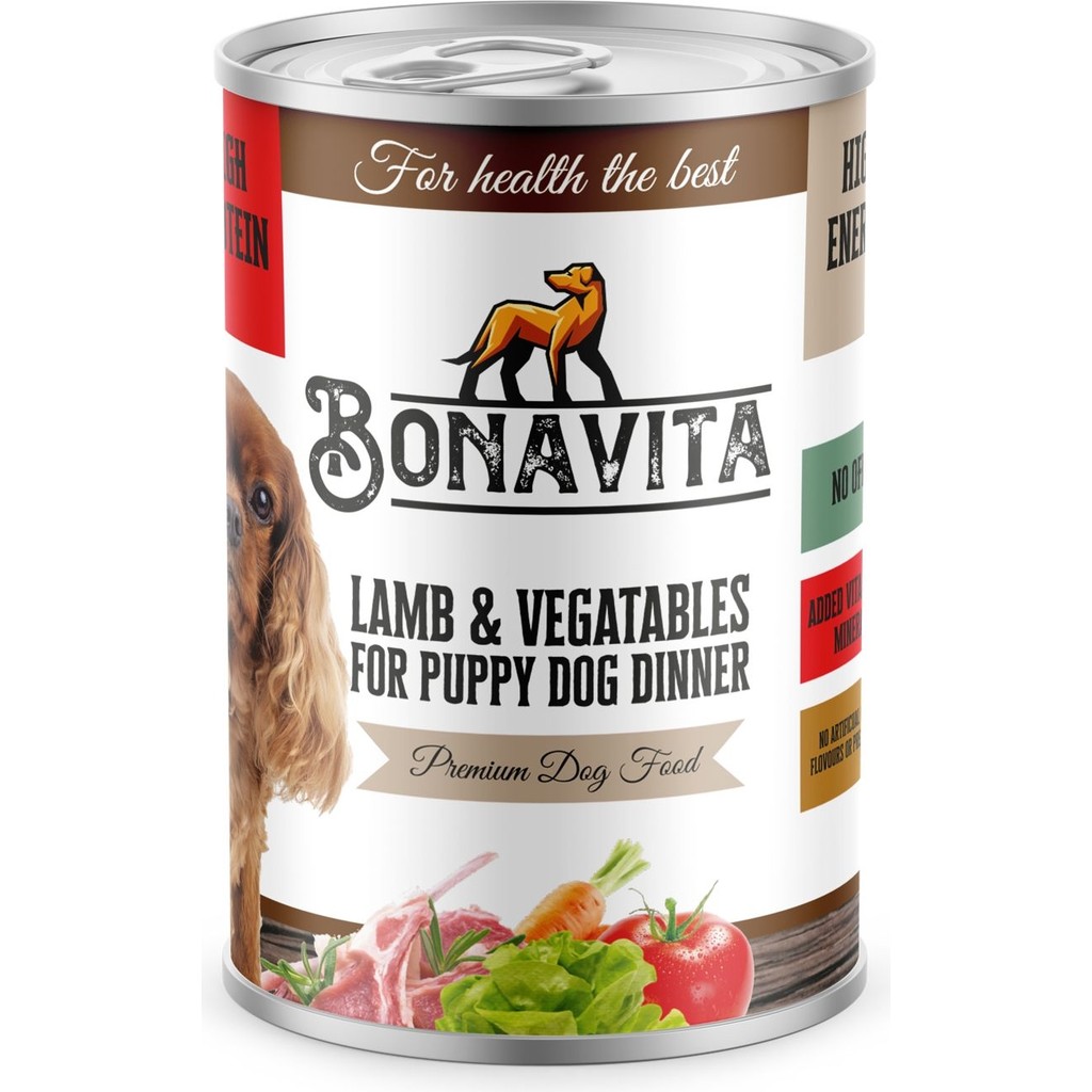 Bonavita Kuzu Etli Yavru Köpek Maması 400 gr 24 adet Evcil Hayvan Ürünleri Fiyatı