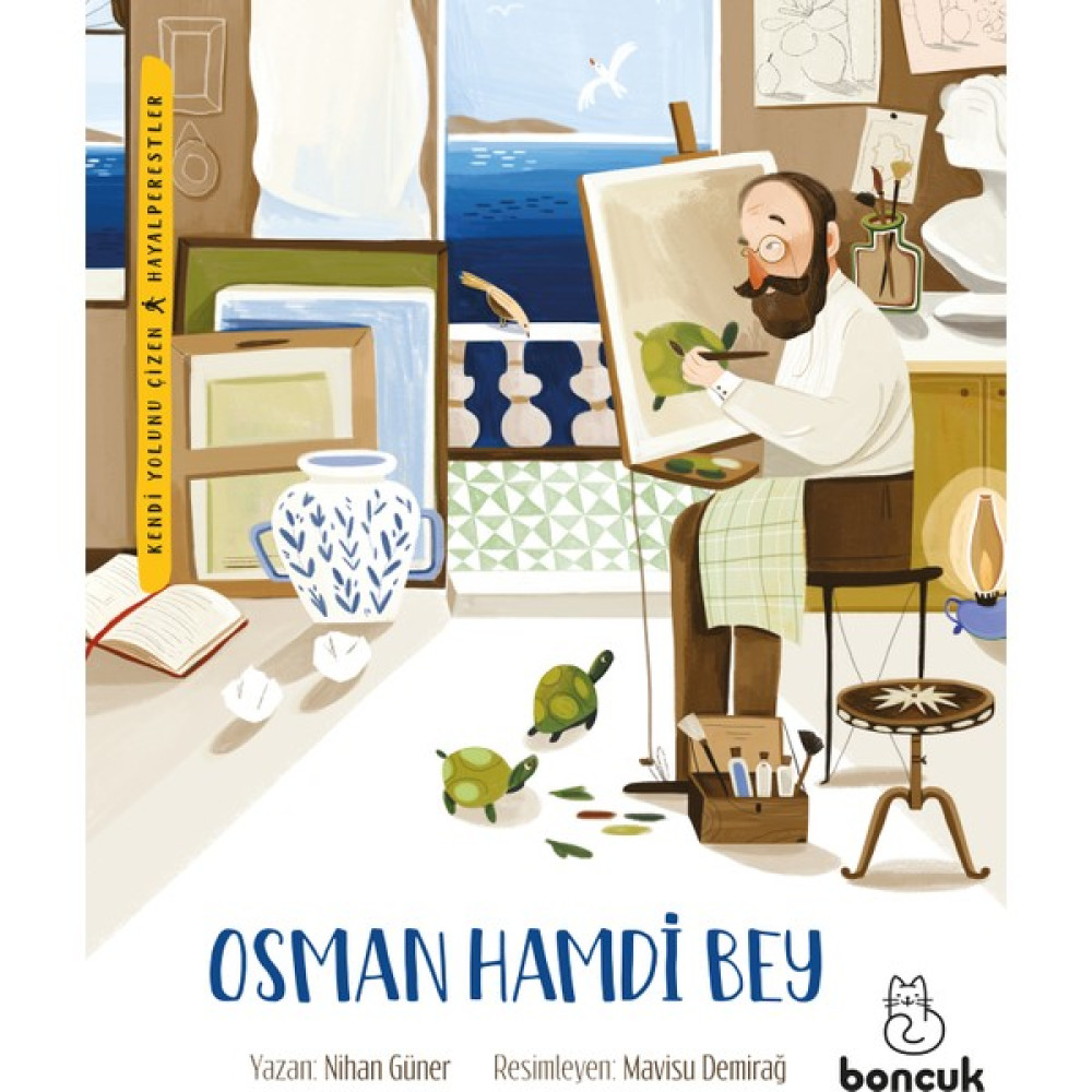 Boncuk Yayınları Osman Hamdi Bey - Nihan Güner Okul Öncesi Eğitici & Öğretici Kitaplar Fiyatı