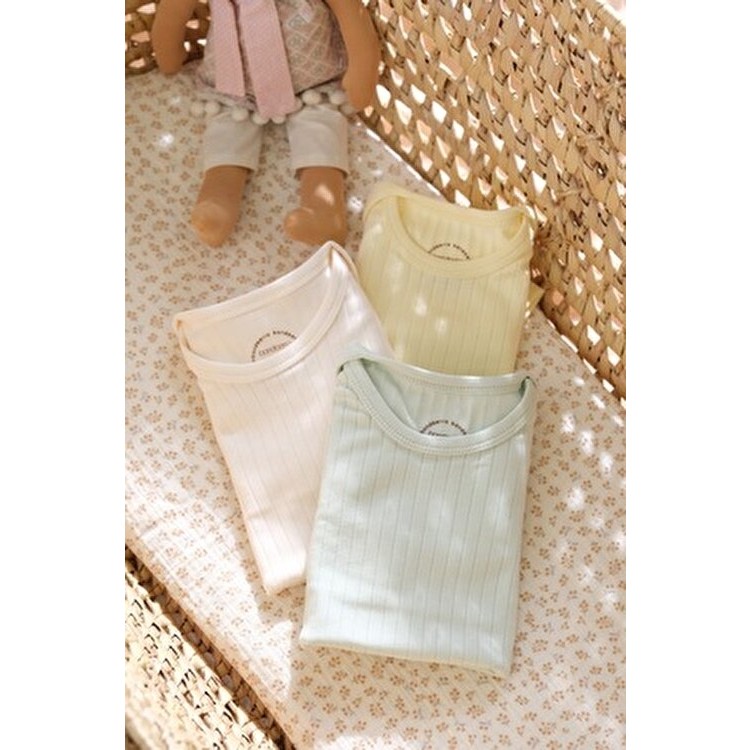 Bondberro %100 Pamuk Kaşkorse Bebek ve Çocuk Zarf Yaka Zıbın & Body Unisex 3'lü Set Giyim & İç Giyim Fiyatı