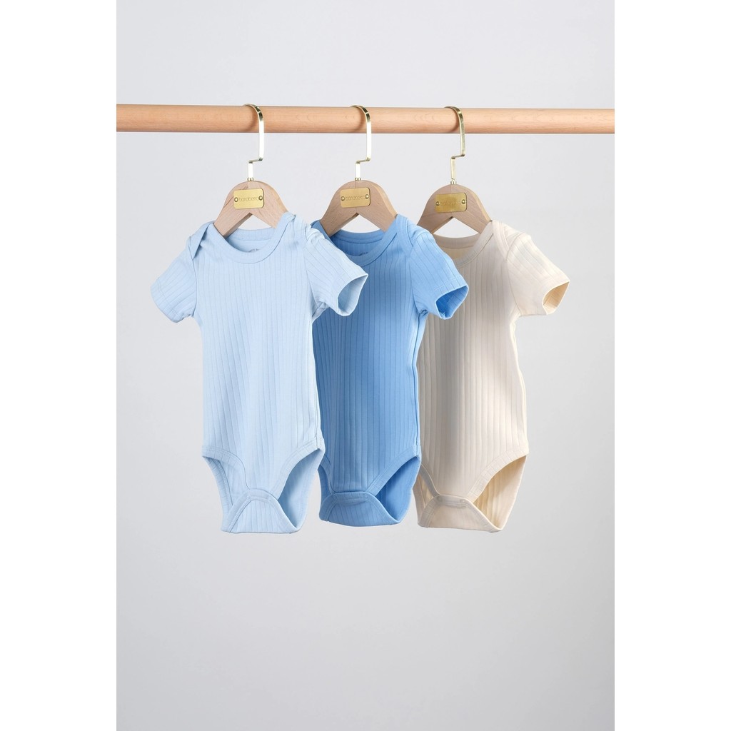 Bondberro 3'lü Set %100 Pamuk Kaşkorse Bebek Ve Çocuk Zarf Yaka Zıbın & Body Giyim & İç Giyim Fiyatı