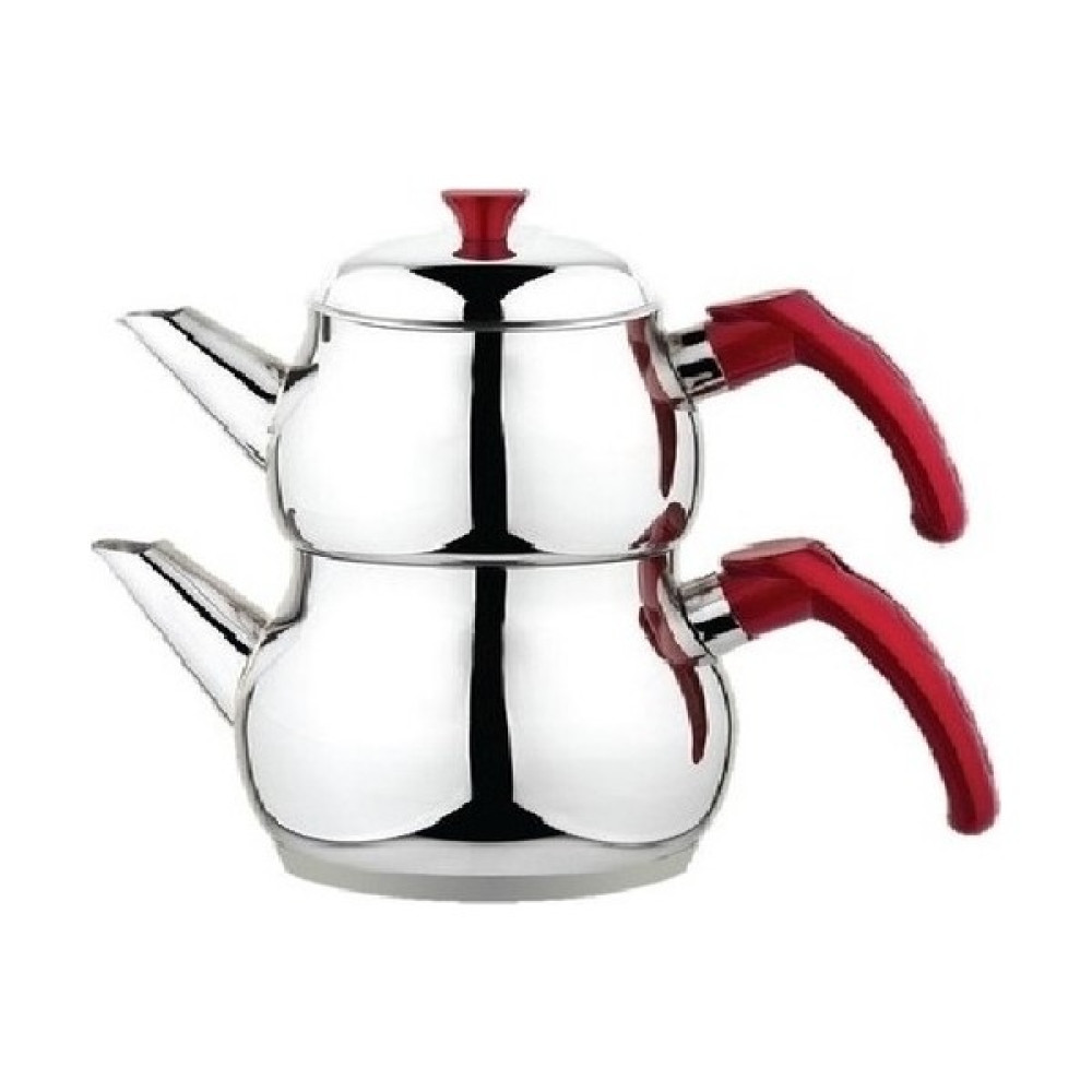 Bondila Aile Boy Küre Model Çelik Çaydanlık Çay / Çaydanlık Setleri Fiyatı