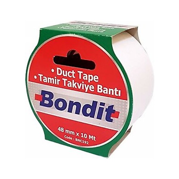 Bondit Tamir Takviye Bandı 48 mm x 10 Metre - Beyaz Nalburiye & Hırdavat Fiyatı