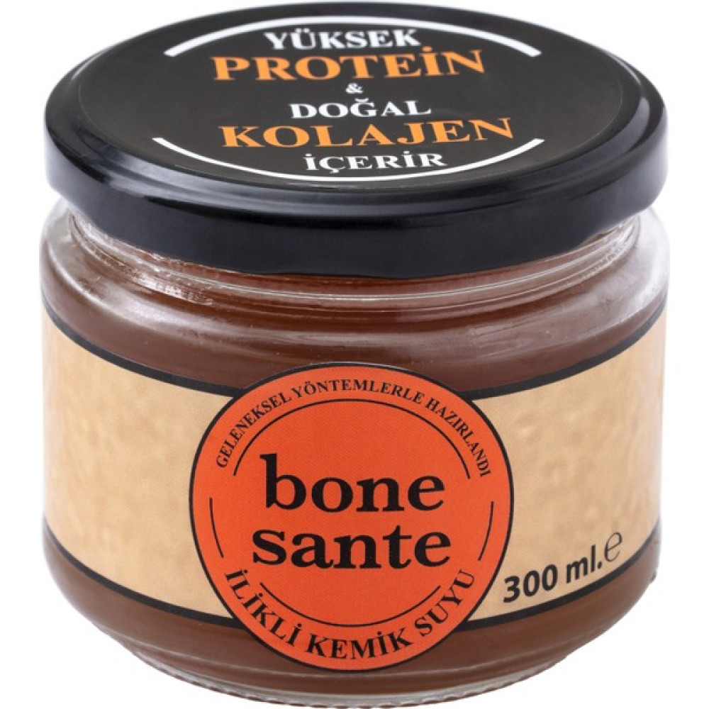 Bone Sante 300 ml İlikli Kemik Suyu x 12 Adet - 1 Paket Konserve Fiyatı
