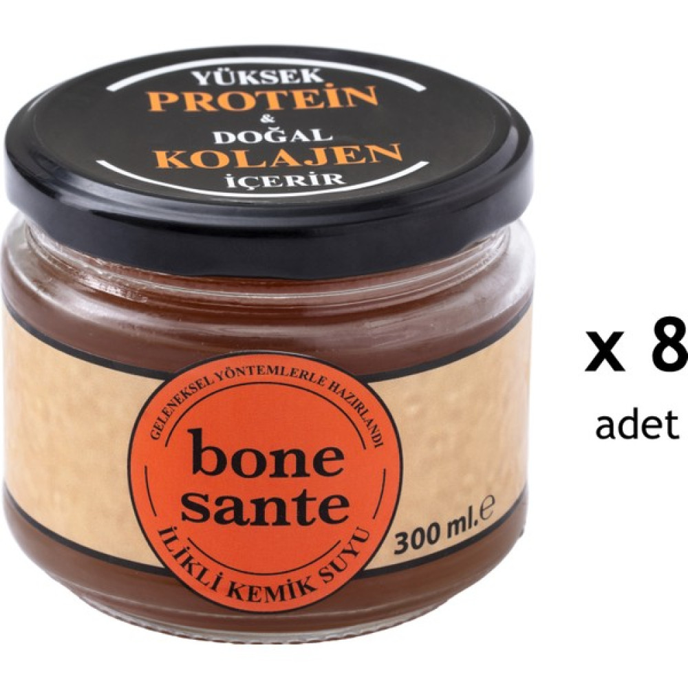 Bone Sante 300ML Ilikli Kemik Suyu X8 - 300 ml Konserve Fiyatı