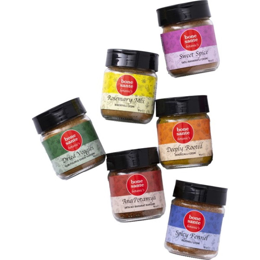 Bone Sante Baharat Seti 6 x 90 gr Baharat Fiyatı