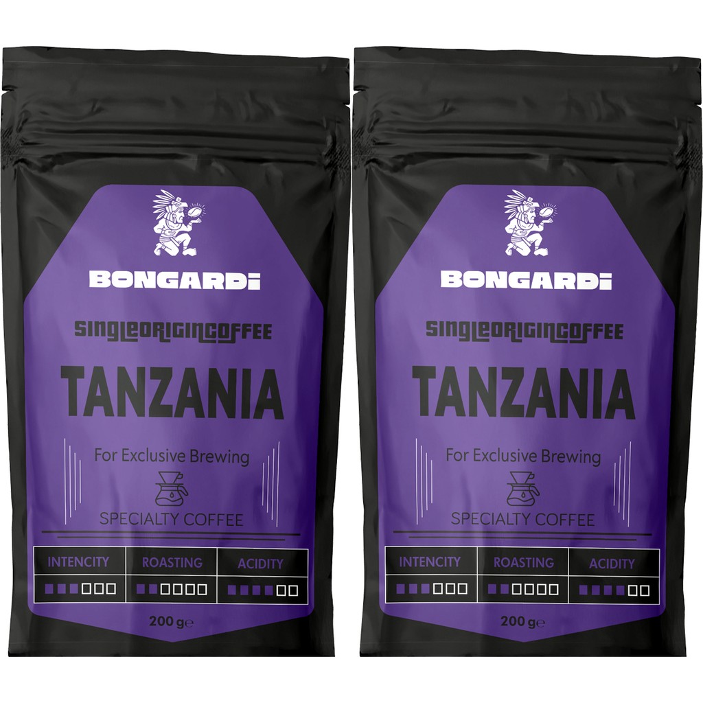 Bongardi Coffee Tanzanya Yöresel Single Orjin Nitelikli Kahve 2X200G (Çekirdek Veya Öğütülmüş Seçilebilir) - Çekirdek (Öğütülmemiş) Kahve Fiyatı