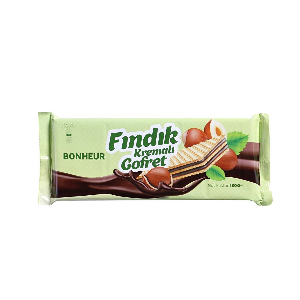Bonheur Fındık Kremalı Gofret 130 g Çikolata ve Gofret Fiyatı