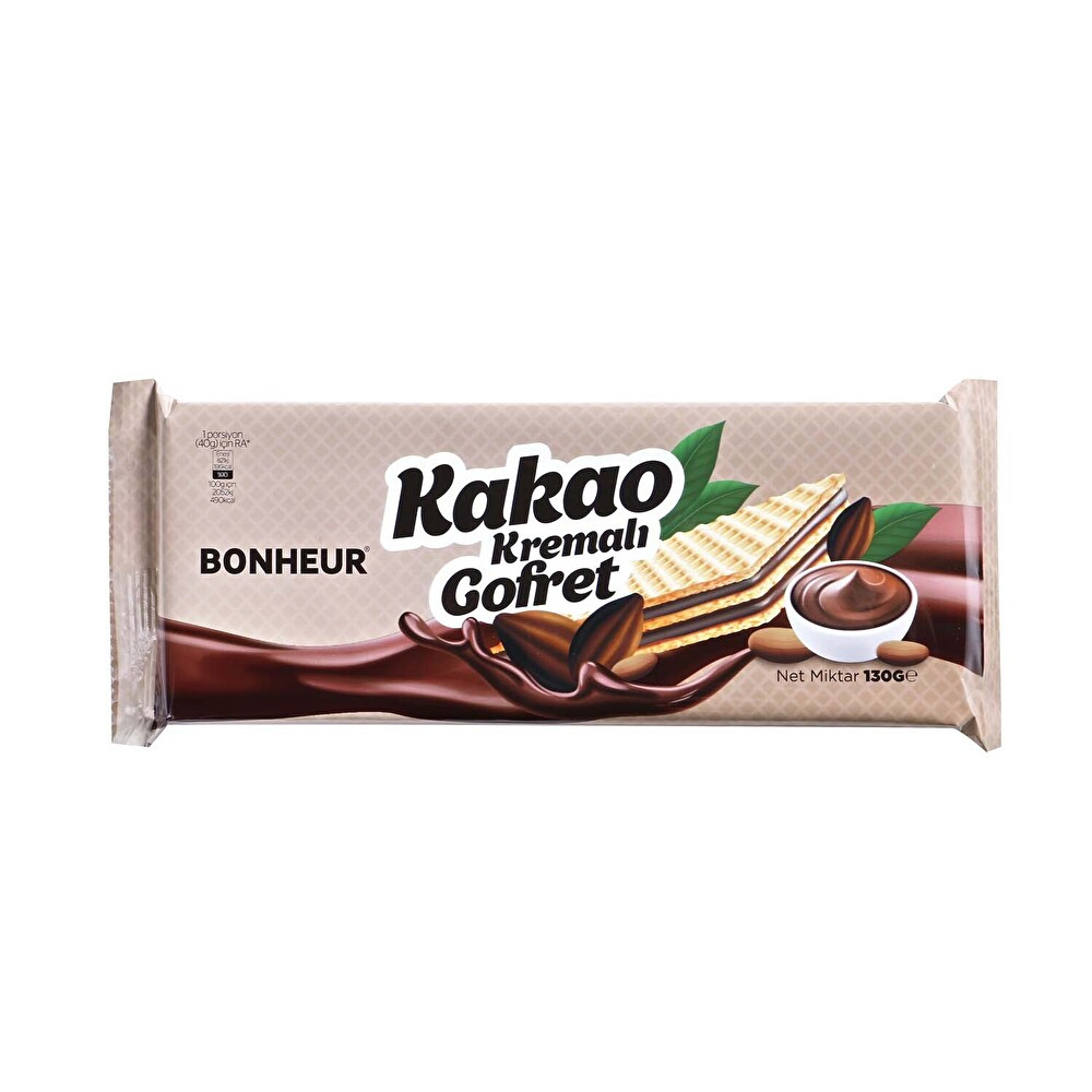 Bonheur Kakao Kremalı Gofret 130 g Çikolata ve Gofret Fiyatı