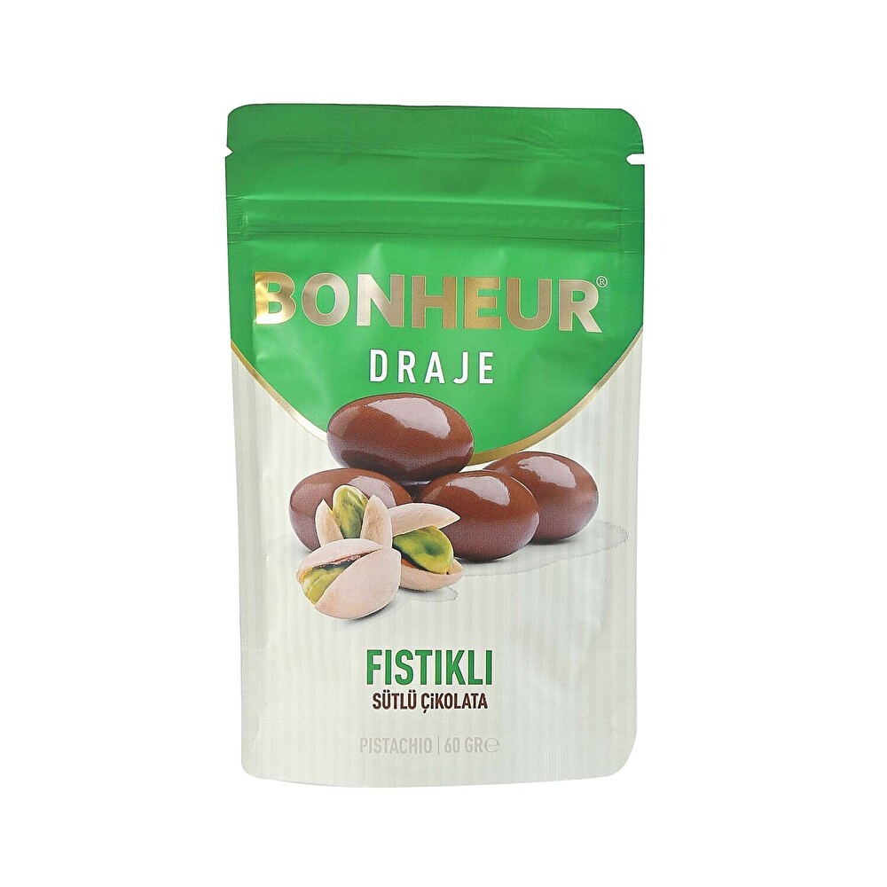 Bonheur Sütlü Fıstık Draje 60 G Çikolata ve Gofret Fiyatı
