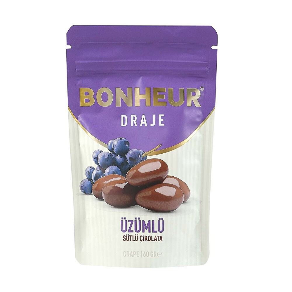 Bonheur Sütlü Üzüm Draje 60 G Çikolata ve Gofret Fiyatı