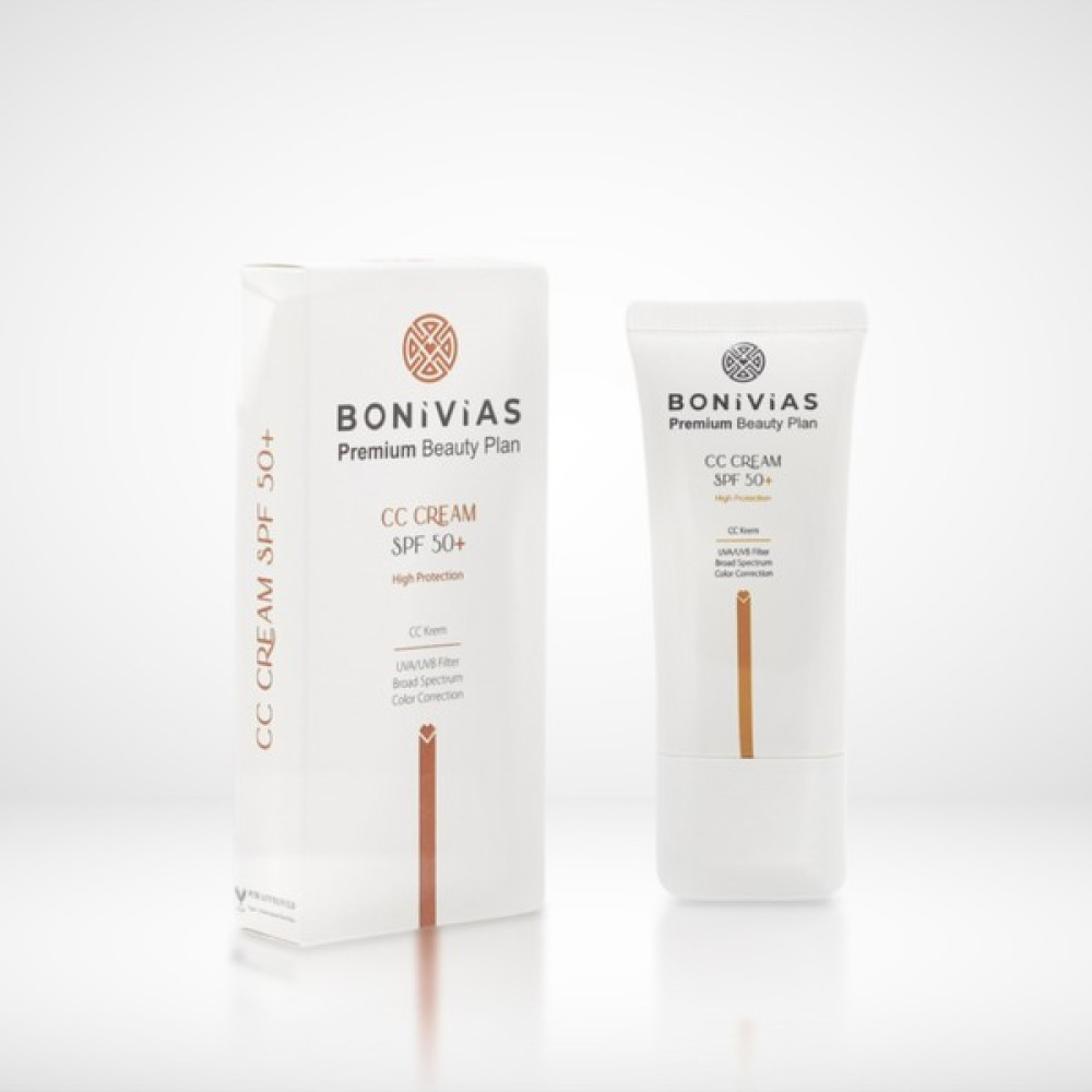 Bonivias CC Krem Leke Karşıtı, Ton Eşitleyici SPF50+UVA/UVB Filtreli Makyaj Ürünleri Fiyatı