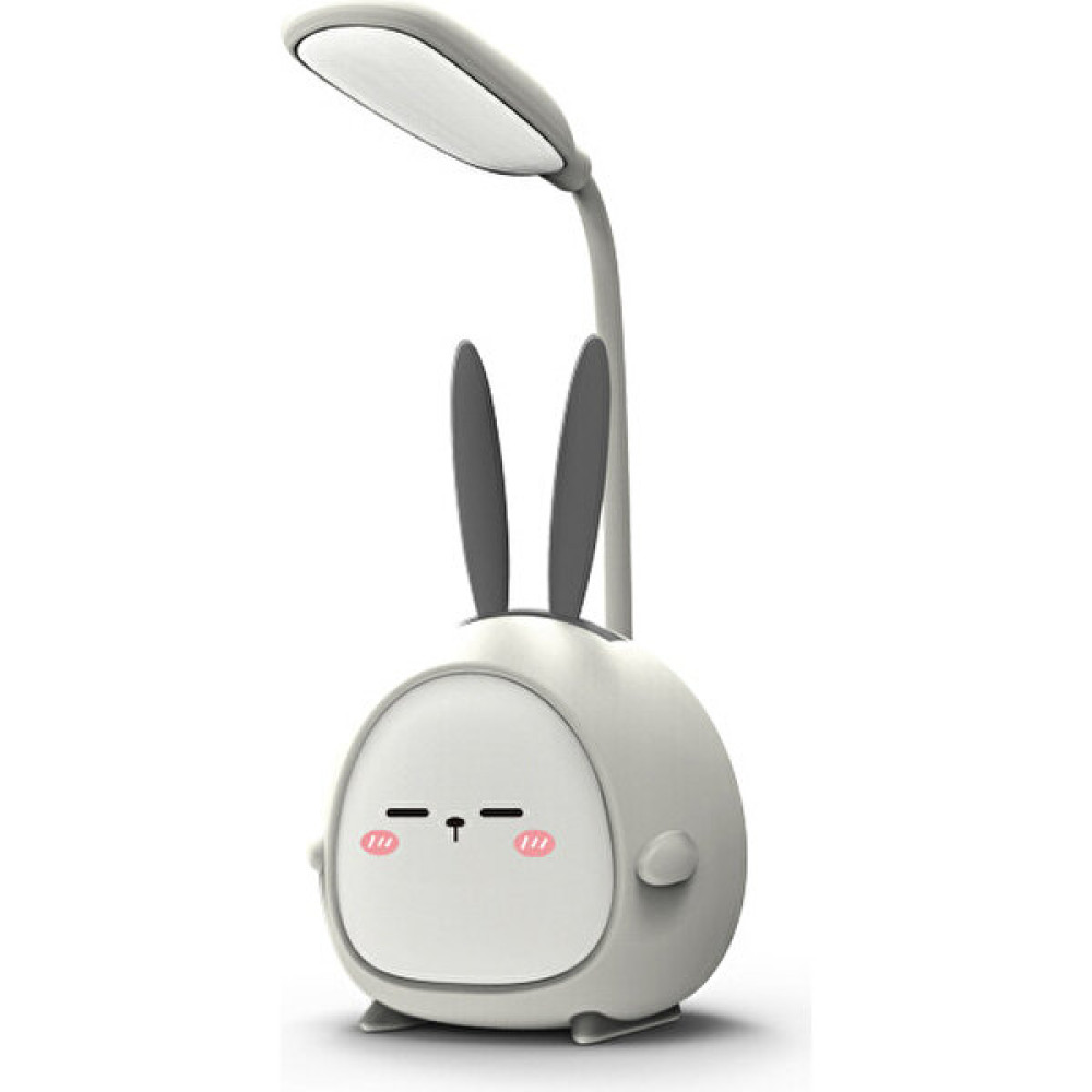 Bonjour Hold Okuma Lambası USB LED Tavşan Masa Lambası Çocuk Göz Koruması Masa Lambası Karikatür Renkli Gece Lambası (Yurt Dışından) - Gri Masa Lambası Fiyatı