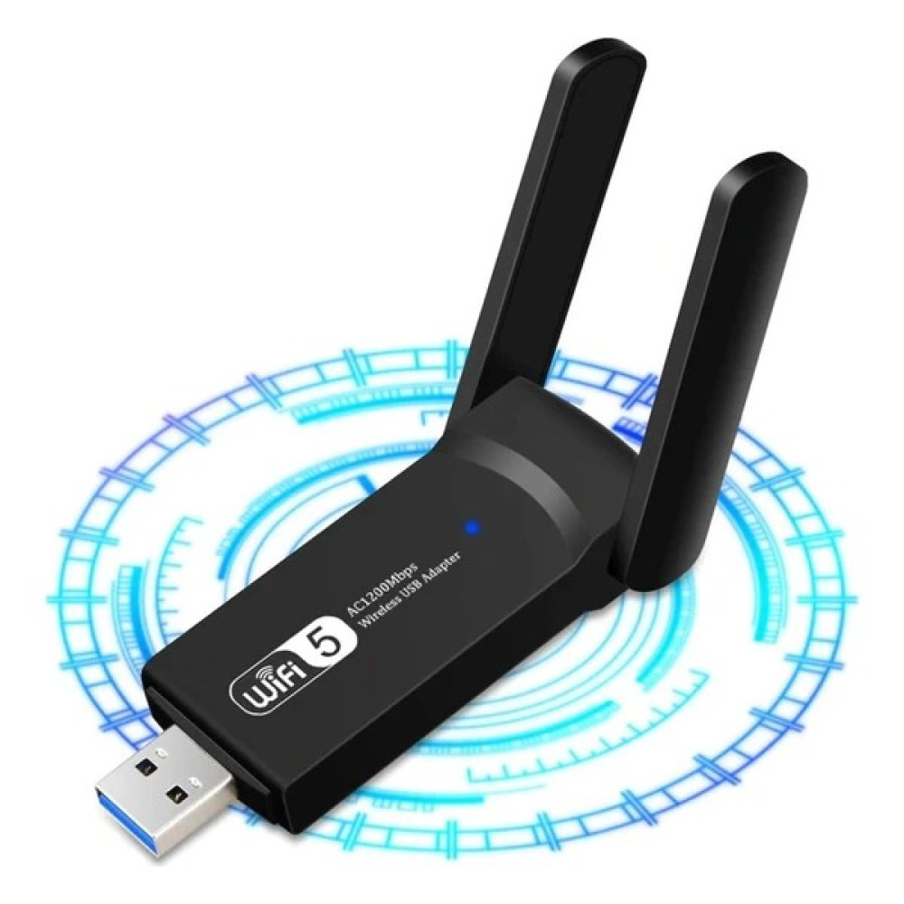 Bonjux AC1200 Mbps Dual Band USB 3.0 Adaptör Kablosuz Wifi Alıcı Wireless Adaptör Fiyatı