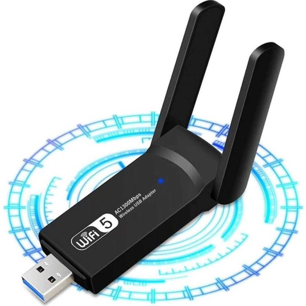 Bonjux AC1300 Mbps Dual Band USB 3.0 Adaptör Kablosuz Wifi Alıcı Wireless Adaptör Fiyatı