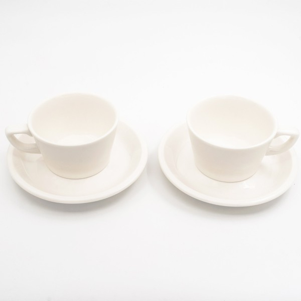 Bonna Premium Porcelain 2’li Fincan Takımı 250CC - 2 Adet - Beyaz - 250 ml Fincan / Bardak / Kahve Takımı Fiyatı