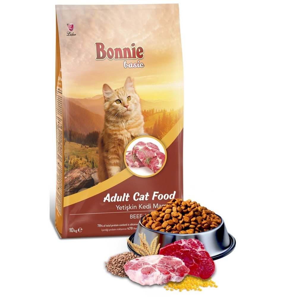 Bonnie Biftekli Yetişkin Kedi Maması 10 Kg Evcil Hayvan Ürünleri Fiyatı