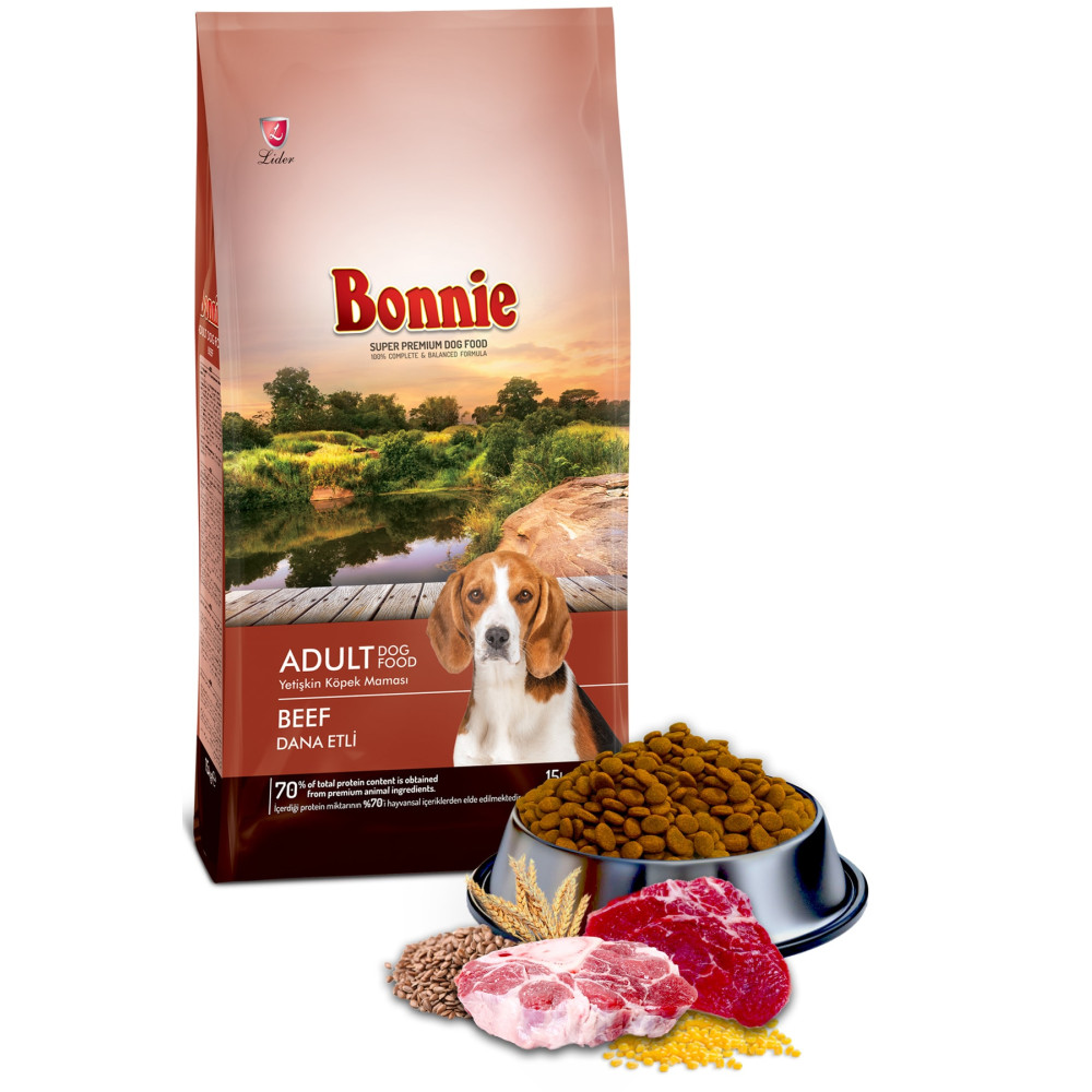 Bonnie Biftekli Yetişkin Kuru Köpek Maması 15 Kg Evcil Hayvan Ürünleri Fiyatı