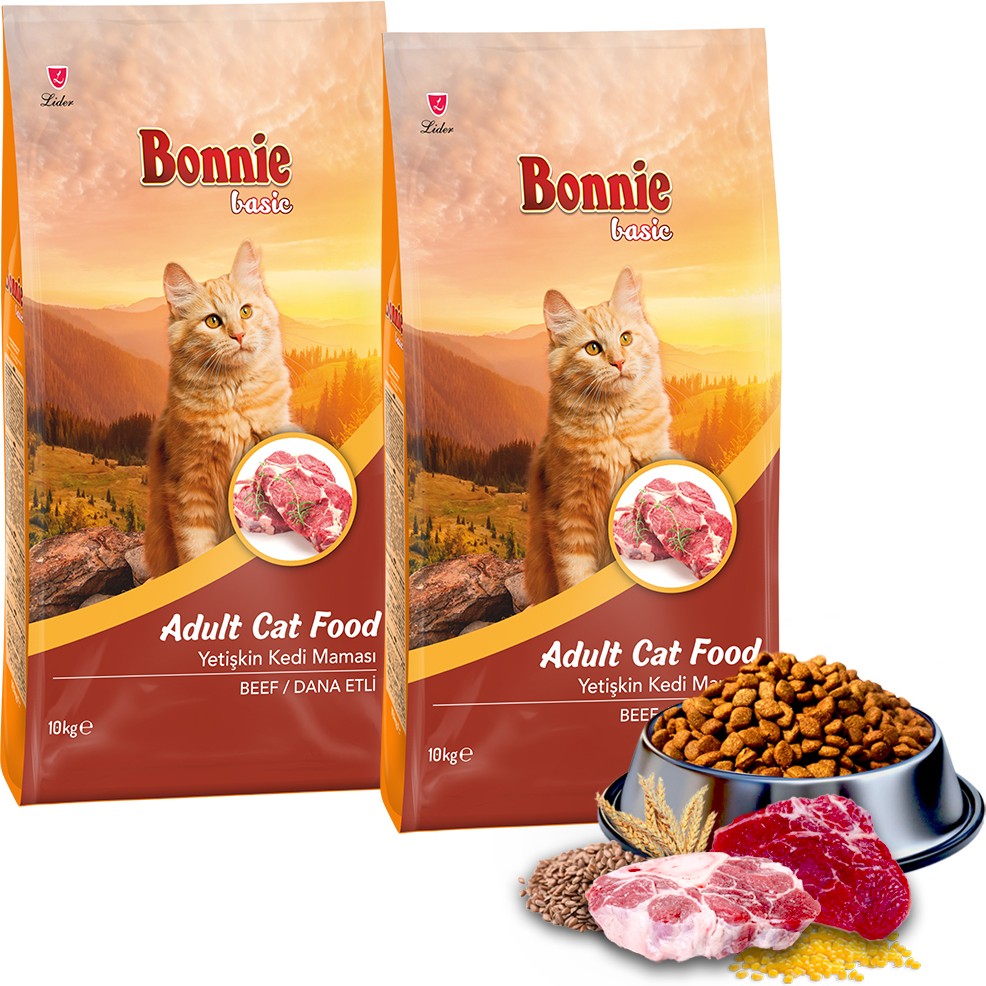 Bonnie Dana Etli Yetişkin Kedi Maması 20 kg Ekonomik Seçenek Türkiye Menşeli Evcil Hayvan Ürünleri Fiyatı