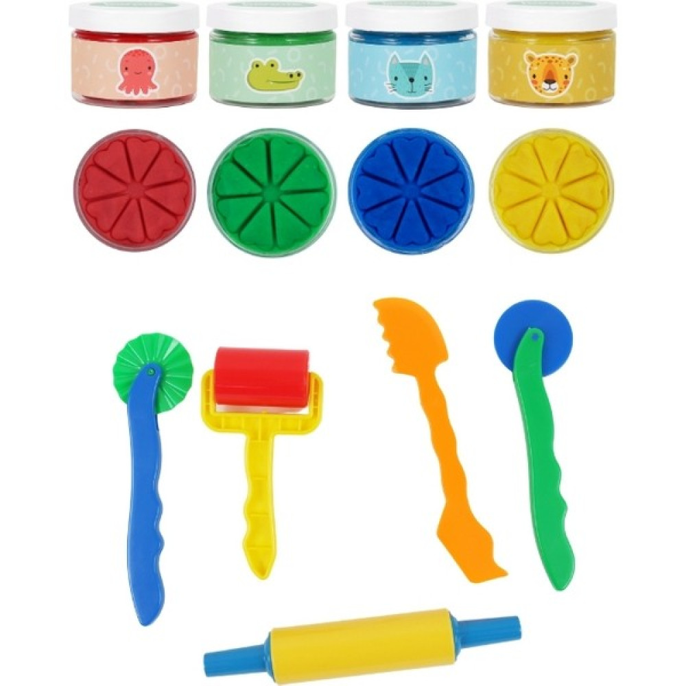Bonnie Play Dough Doğal Oyun Hamuru Şekillendirici Seti 6 Parça 4 Adet Eğitici Oyuncak Fiyatı