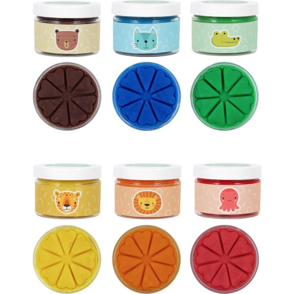 Bonnie Play Dough Oyun Hamuru 6'lı Set 6*150GR - Mavi Eğitici Oyuncak Fiyatı