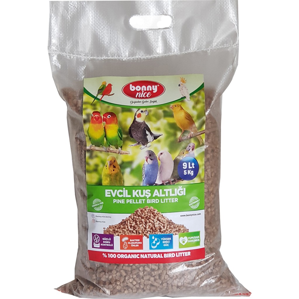Bonny Nice Kuş Kumu Kanarya Muhabbet Papağan Bülbül Kafes Altlığı 5 kg 10 L Evcil Hayvan Ürünleri Fiyatı