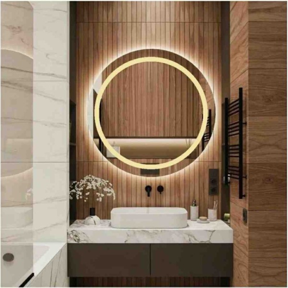 Bonus Home 80 cm Banyo Aynası Kumlamalı Ledli Ayna - 80Cm Banyo Aynası Fiyatı