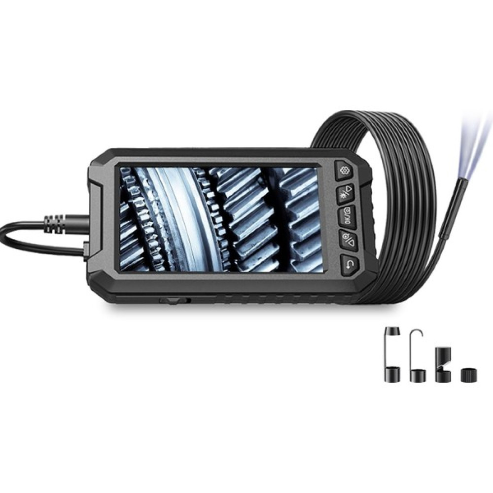 Bonus Ticaret Fox-Tech 5" IPS Ekran 6 LED IP67 5m Tek Lens Yılan Kamera - Siyah Elektrikli Kesme Makinesi Fiyatı