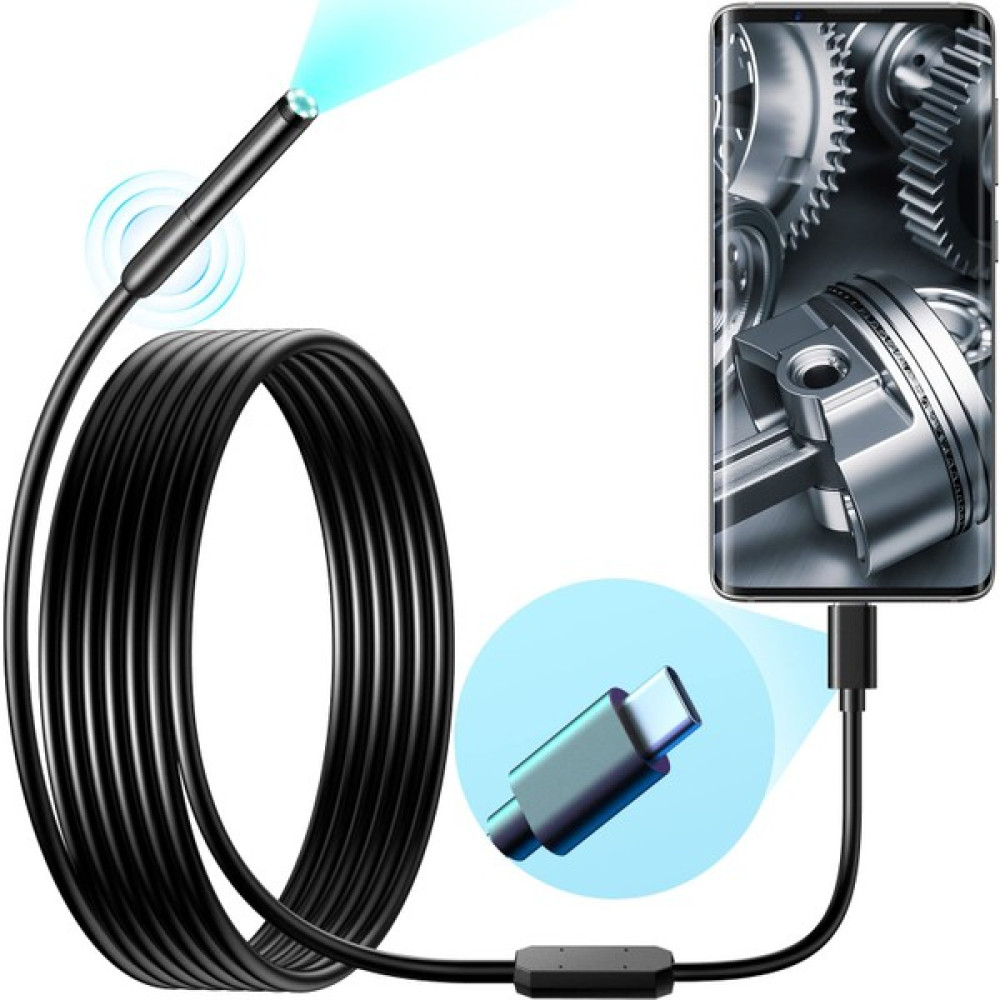 Bonus Ticaret Foxola 7.9mm IP67 1.5m Type-C Android iPhone Yılan Kamera Elektrikli Kesme Makinesi Fiyatı