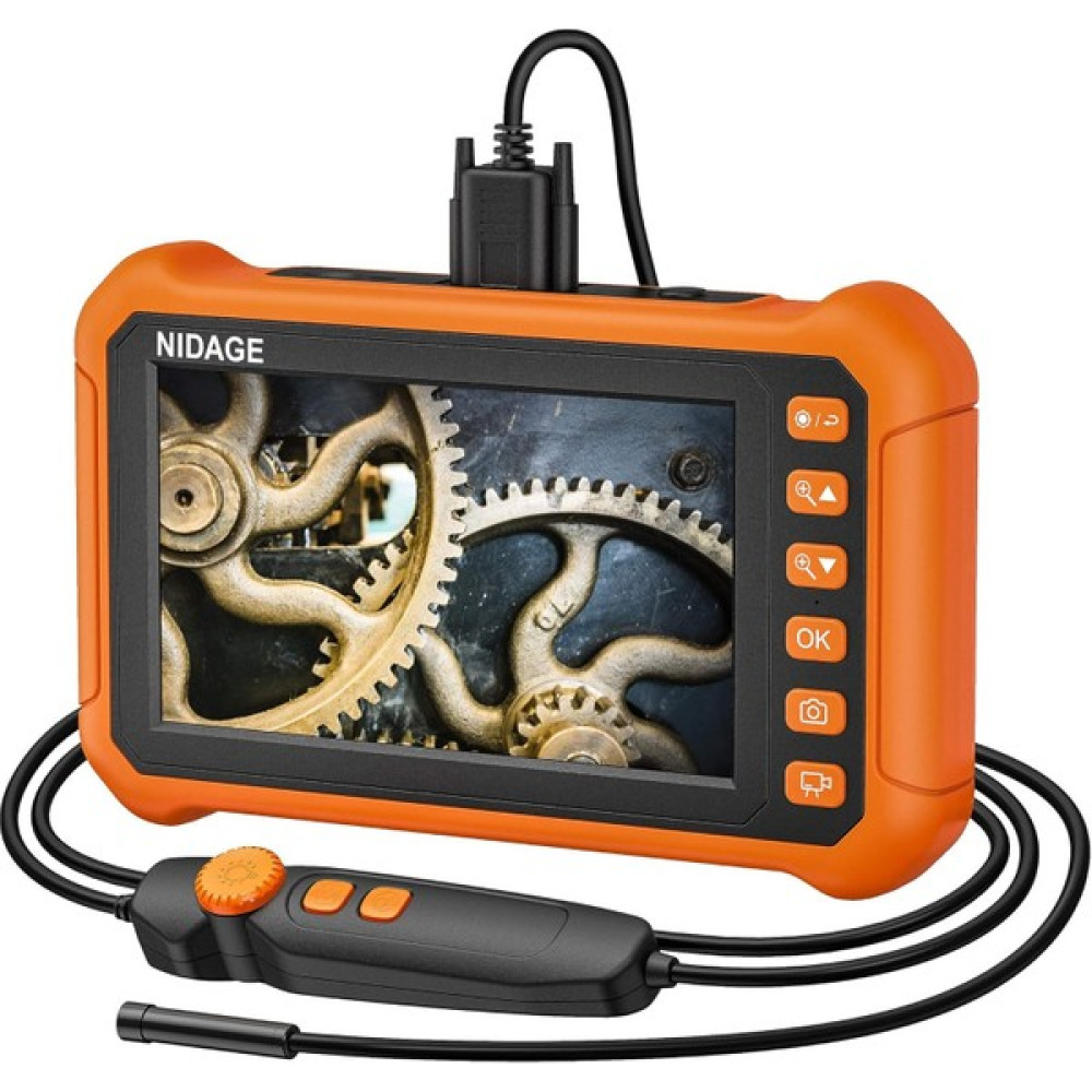 Bonus Ticaret Nidage 7" IPS Ekran IP67 5mp 4 Saat Çalışma 5m Yılan Kamera Elektrikli Kesme Makinesi Fiyatı